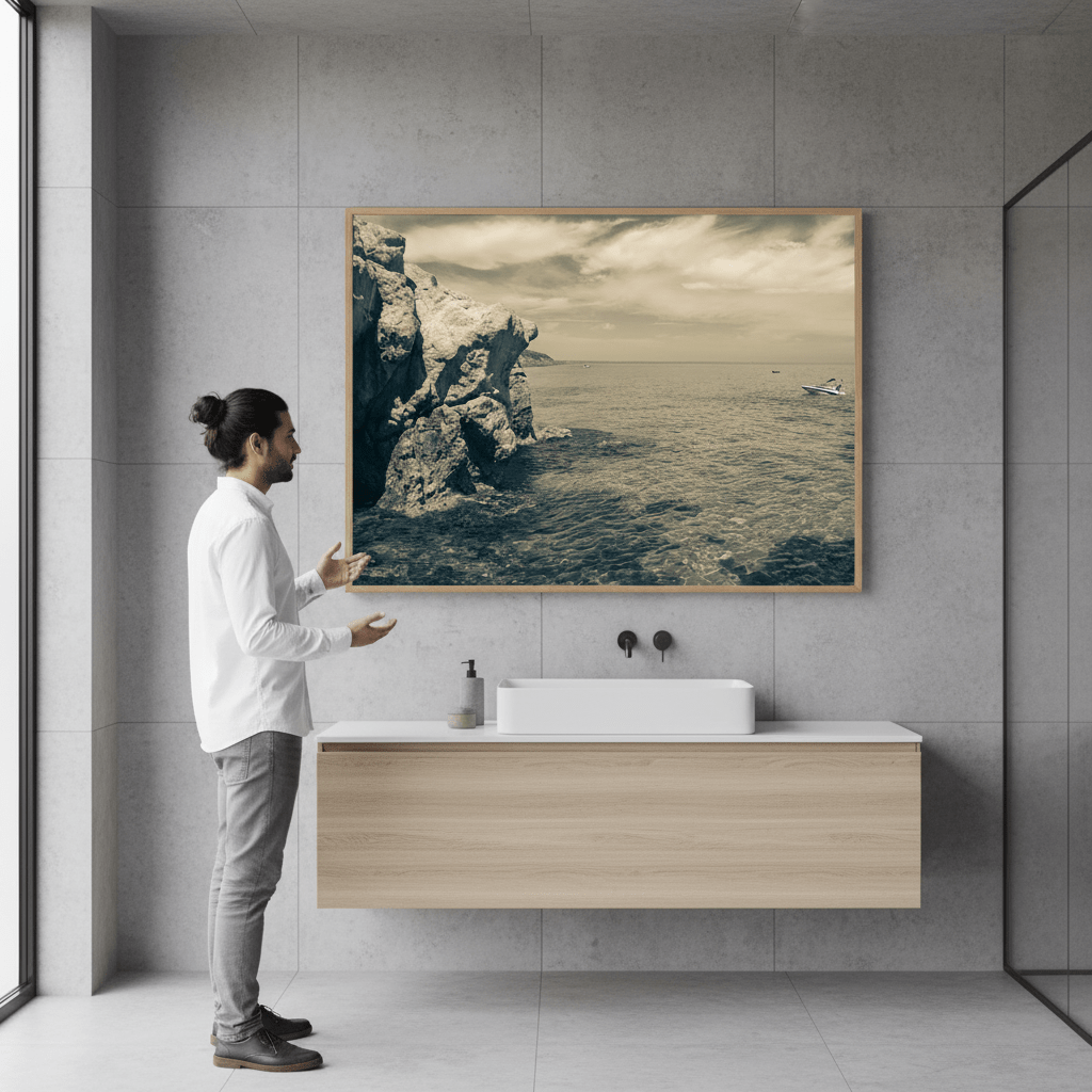 Fishing at the Pillars by Steven Scott wall - art - picture - poster