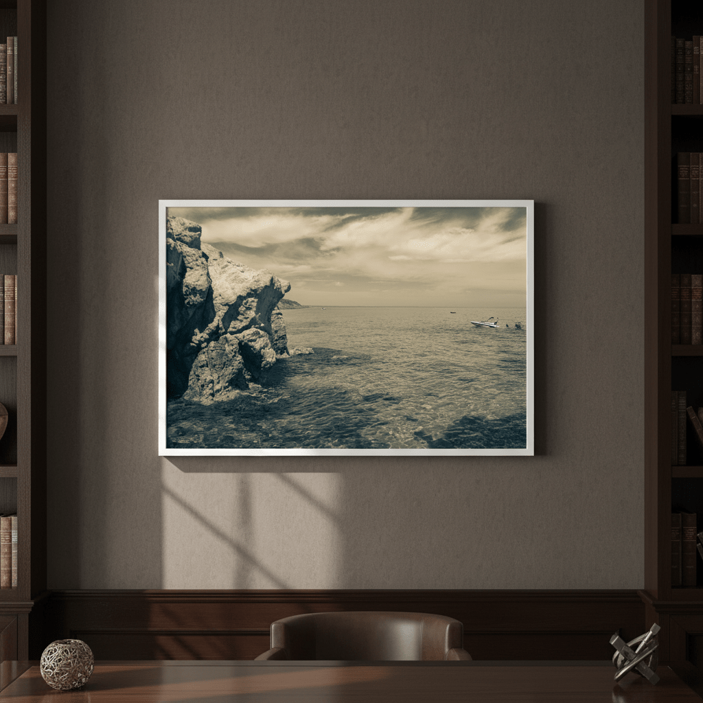 Fishing at the Pillars by Steven Scott wall - art - picture - poster