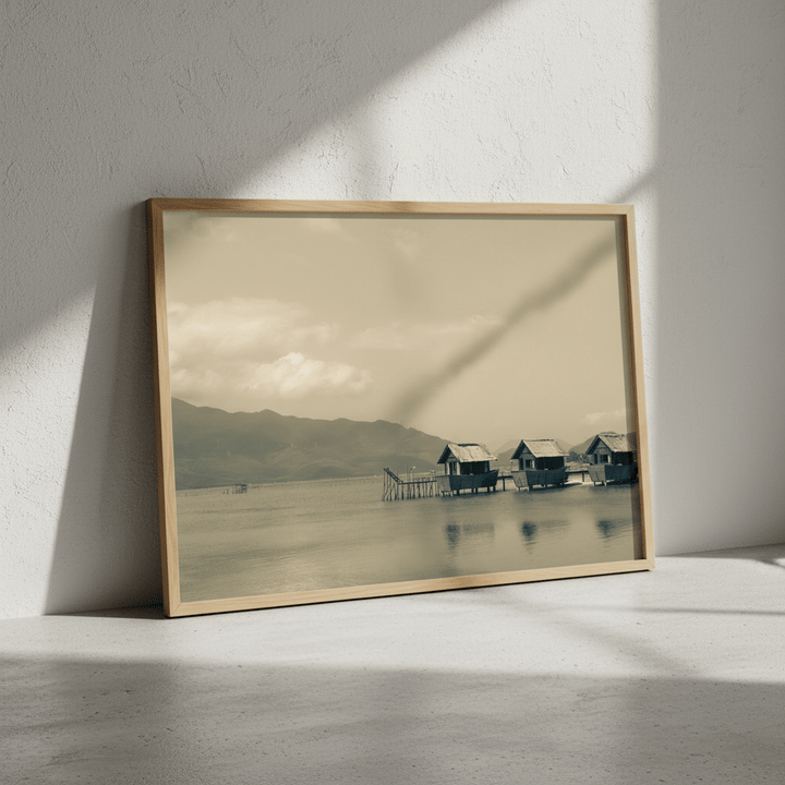 Fishing Shacks in Vietnam by Steven Scott wall - art - picture - poster