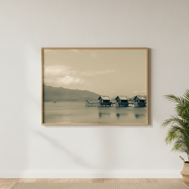 Fishing Shacks in Vietnam by Steven Scott wall - art - picture - poster