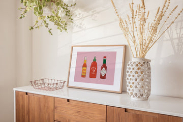 Flaming Sauces by Lucia Sankovic - Style My Wall