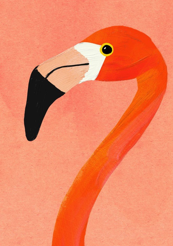 Flamingo by Henry Rivers wall - art - picture - poster