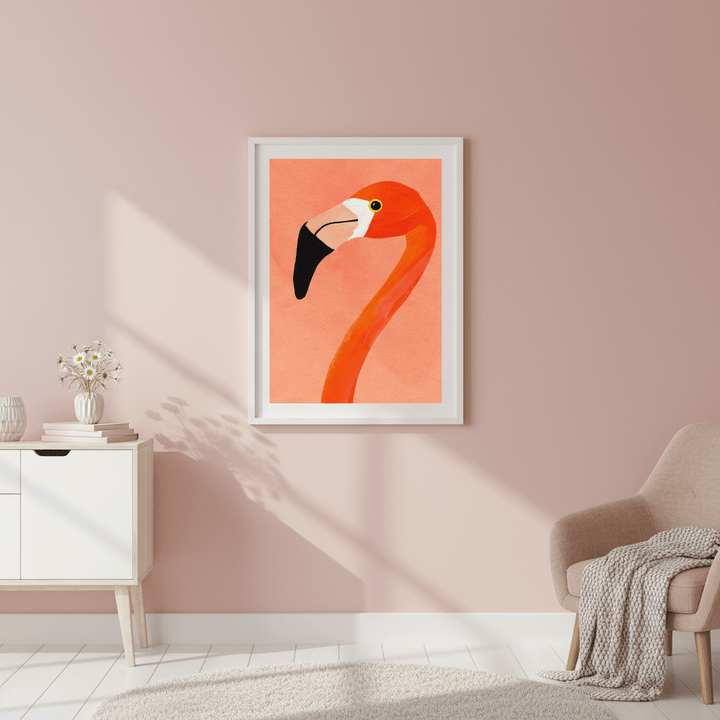 Flamingo by Henry Rivers wall - art - picture - poster