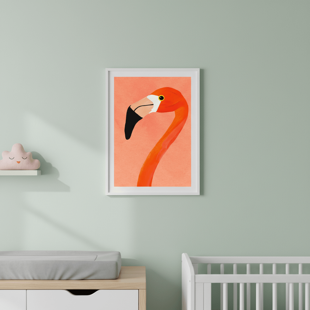 Flamingo by Henry Rivers wall - art - picture - poster