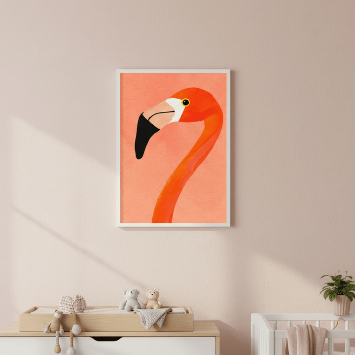 Flamingo by Henry Rivers wall - art - picture - poster