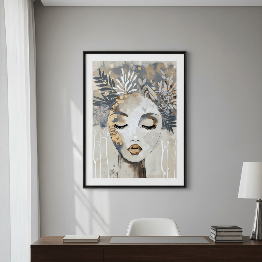 Fleur by Bella Eve wall - art - picture - poster