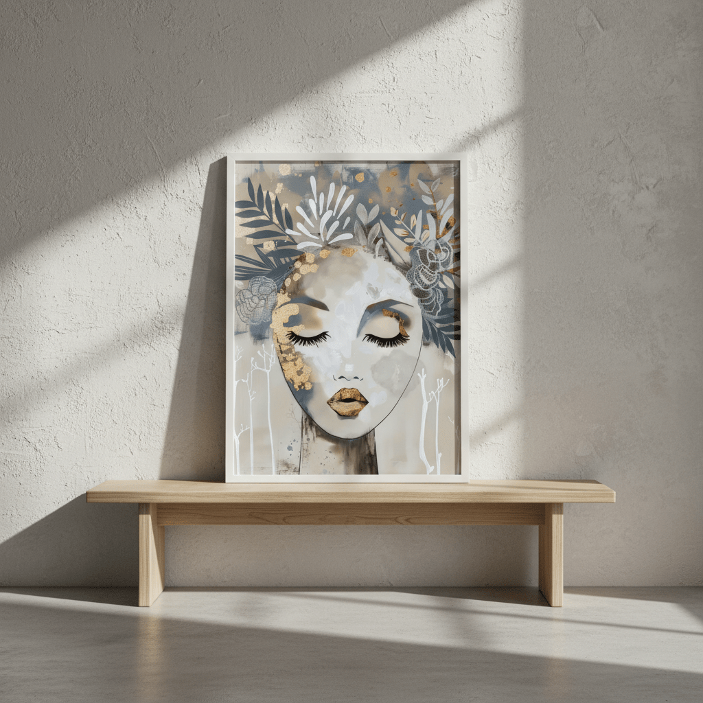 Fleur by Bella Eve wall - art - picture - poster