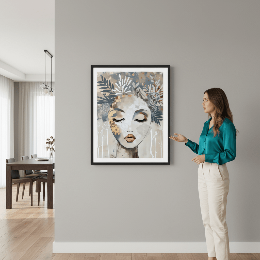 Fleur by Bella Eve wall - art - picture - poster