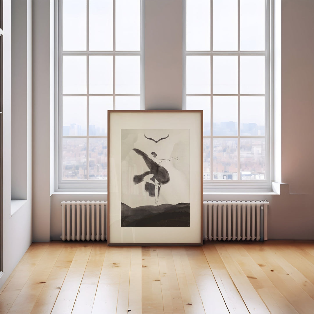 Flight of the Muse wall - art - picture - poster
