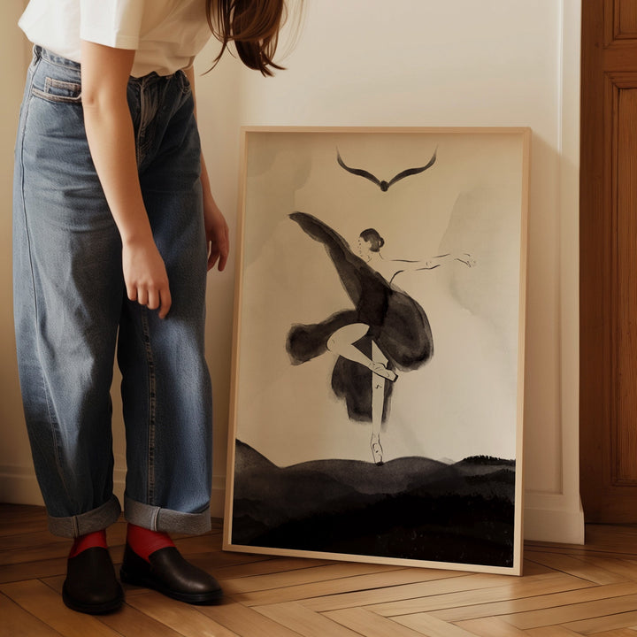 Flight of the Muse wall - art - picture - poster