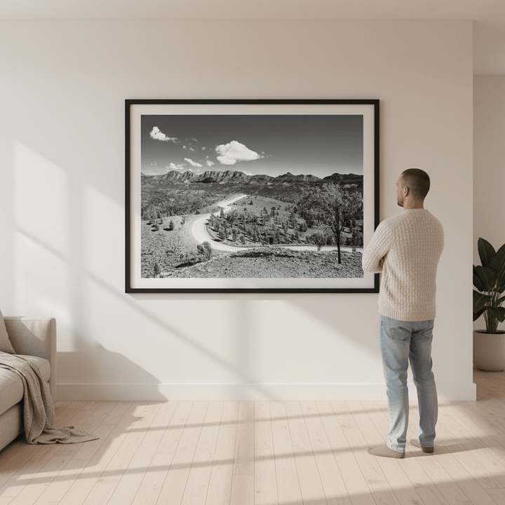 Flinders Ranges - Razorback by Steven Scott wall - art - picture - poster
