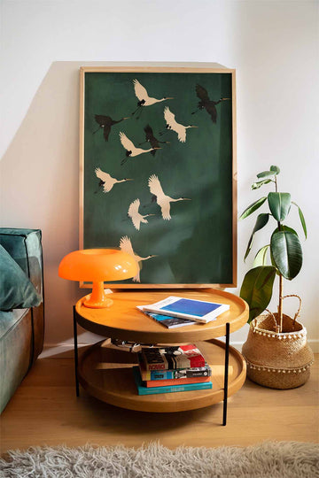 Flock to the Skies,livingroom,timber border