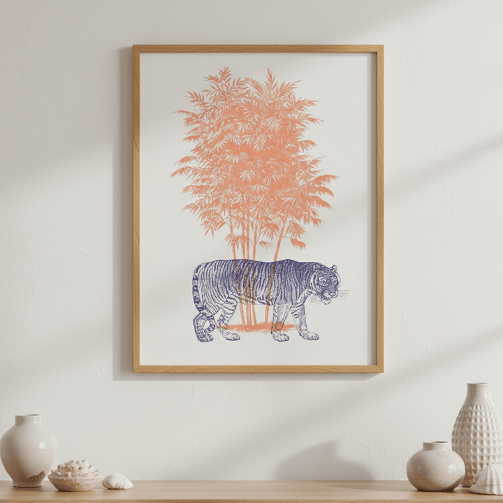 Flora and Fang by Florent Bodart wall - art - picture - poster