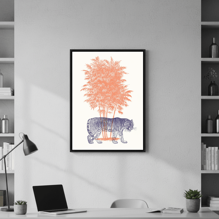 Flora and Fang by Florent Bodart wall - art - picture - poster