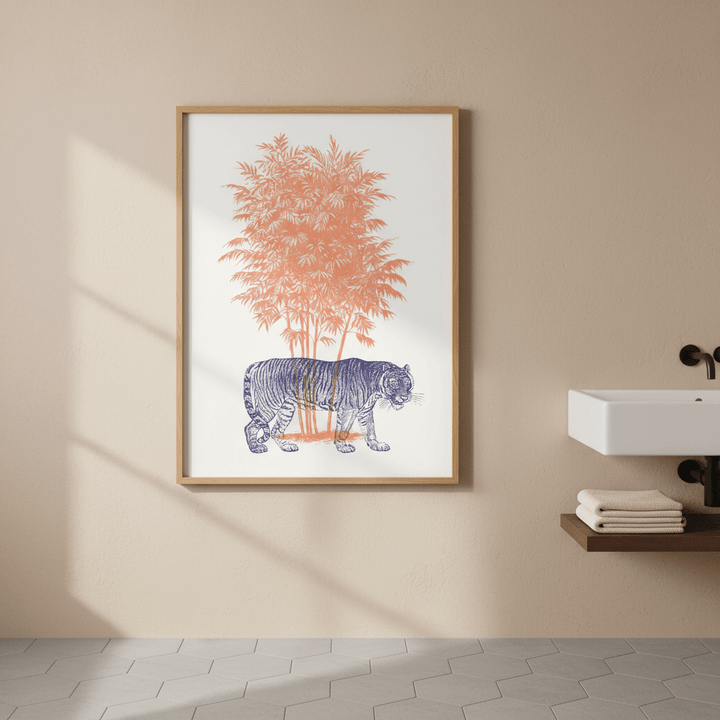 Flora and Fang by Florent Bodart wall - art - picture - poster