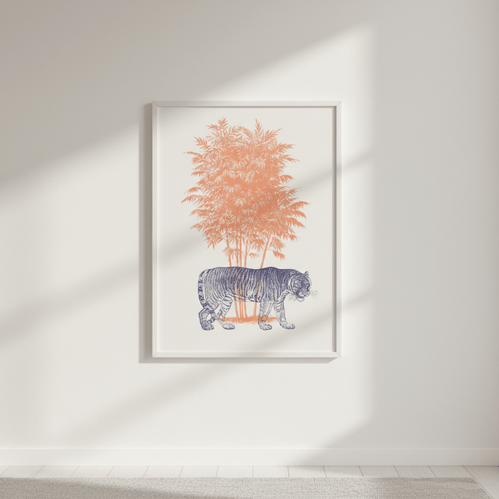 Flora and Fang by Florent Bodart wall - art - picture - poster