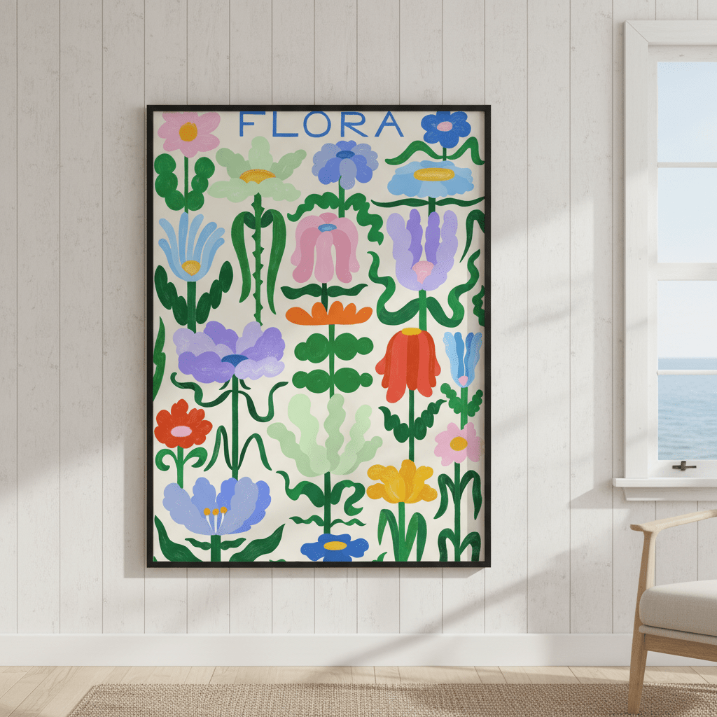 Flora by Manne Jalilian wall - art - picture - poster