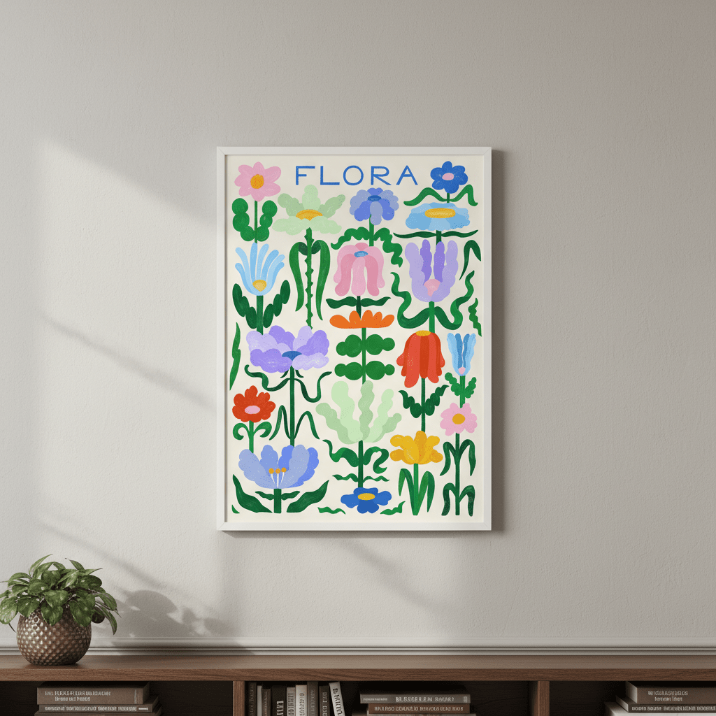 Flora by Manne Jalilian wall - art - picture - poster