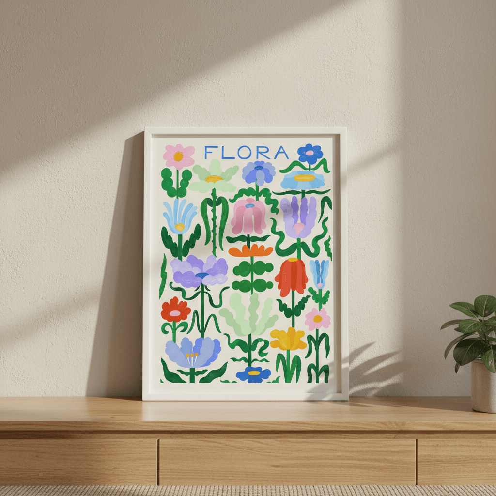 Flora by Manne Jalilian wall - art - picture - poster