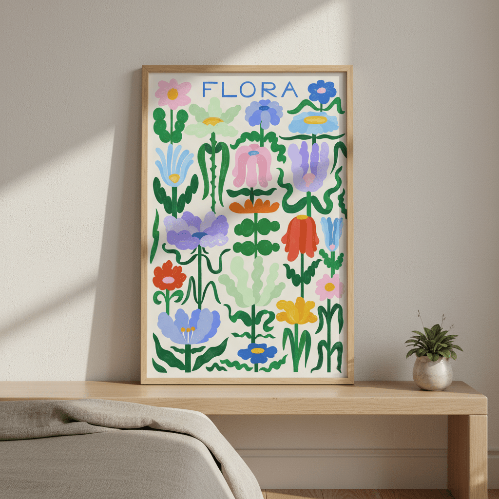 Flora by Manne Jalilian wall - art - picture - poster