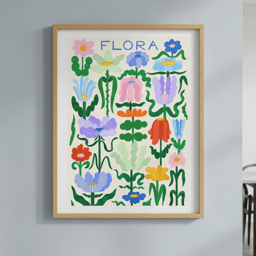 Flora by Manne Jalilian wall - art - picture - poster