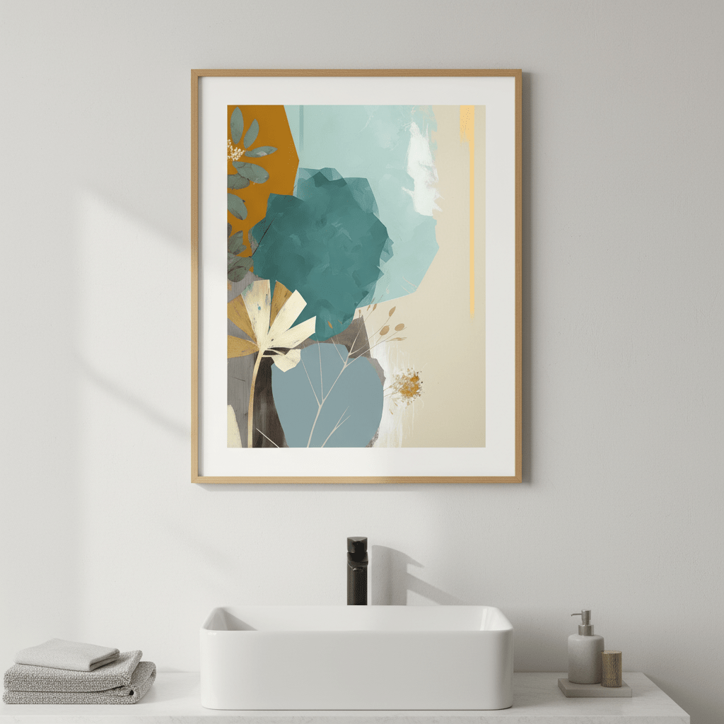 Floral Abstraction by Bella Eve wall - art - picture - poster