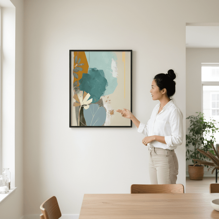 Floral Abstraction by Bella Eve wall - art - picture - poster