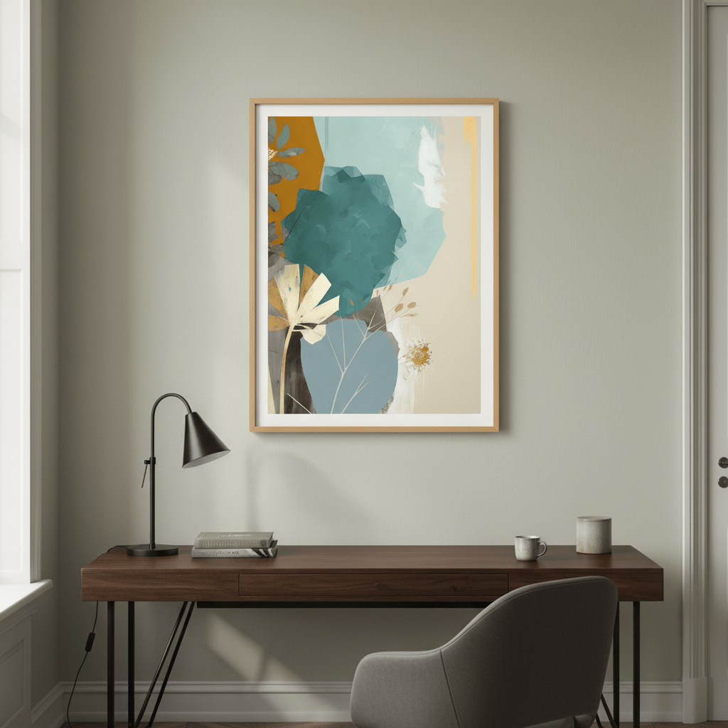 Floral Abstraction by Bella Eve wall - art - picture - poster