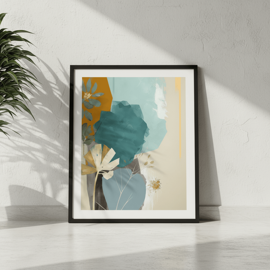 Floral Abstraction by Bella Eve wall - art - picture - poster