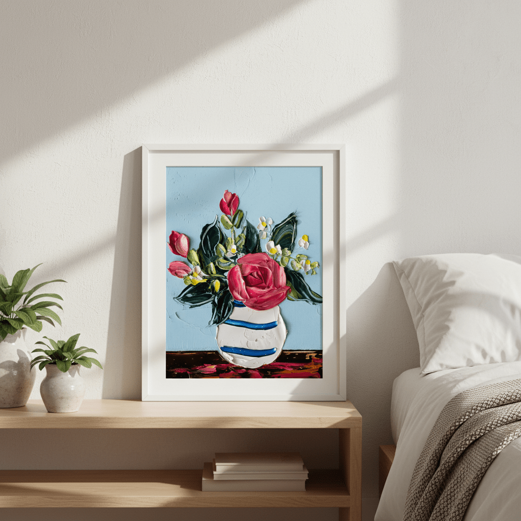 Floral Celebration by Angela Hawkey wall - art - picture - poster