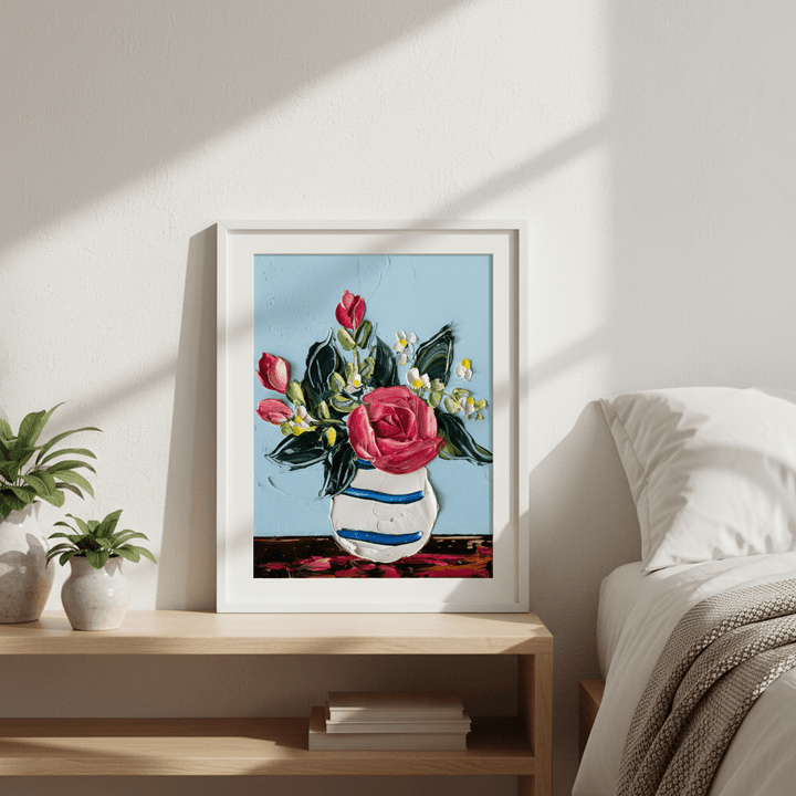 Floral Celebration by Angela Hawkey wall - art - picture - poster
