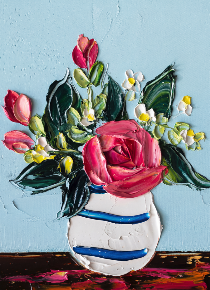 Floral Celebration by Angela Hawkey
