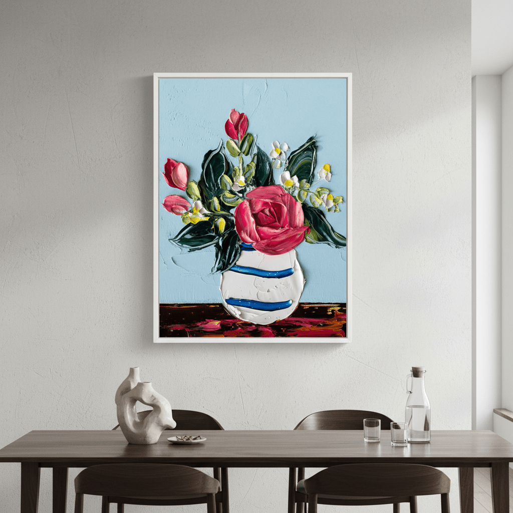 Floral Celebration by Angela Hawkey wall - art - picture - poster
