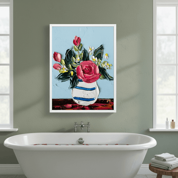 Floral Celebration by Angela Hawkey wall - art - picture - poster