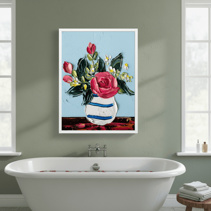 Floral Celebration by Angela Hawkey wall - art - picture - poster