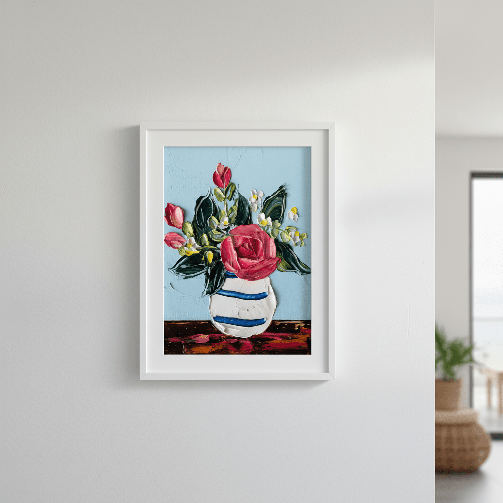 Floral Celebration by Angela Hawkey wall - art - picture - poster