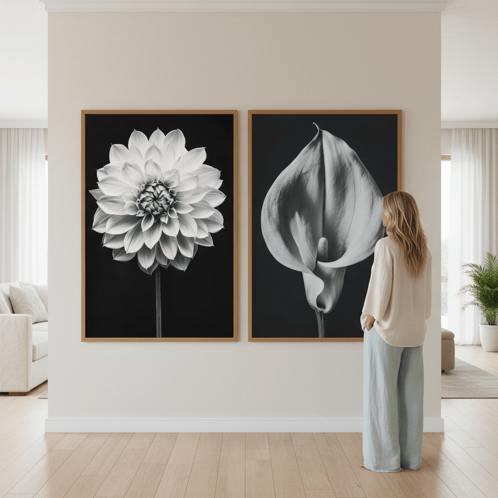 Floral Duo by Peter Attard wall - art - picture - poster