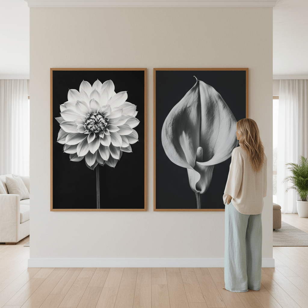 Floral Duo by Peter Attard wall - art - picture - poster