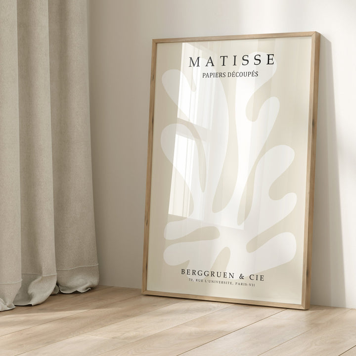 Floral Neutral Wall Art By Henri Matisse - Style My Wall