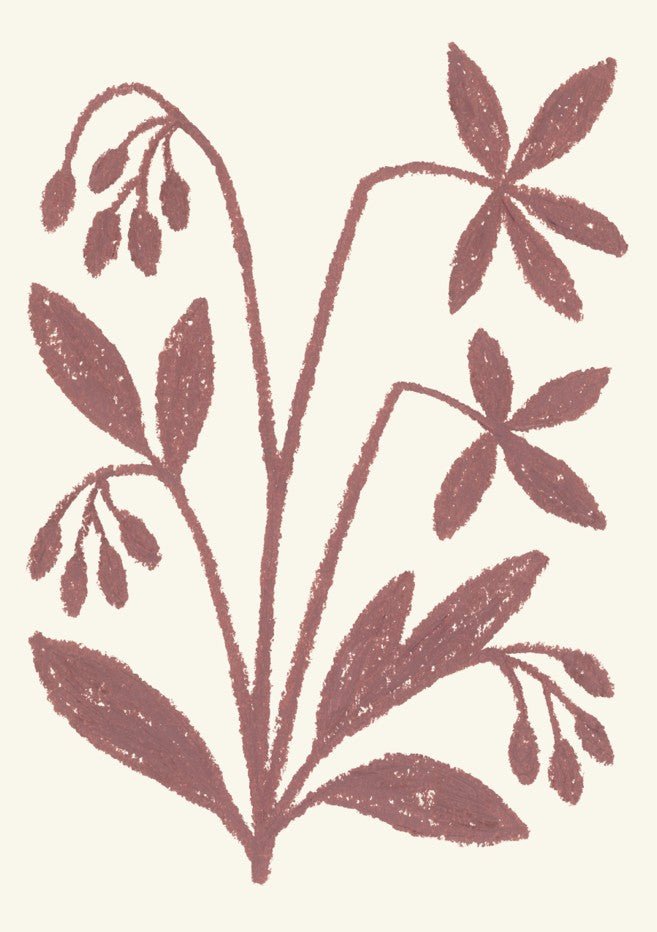 Floral Plant by Silvia Visscher
