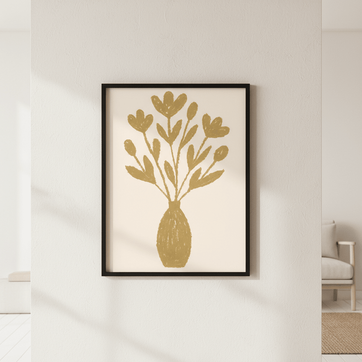 Floral Vase by Silvia Visscher wall - art - picture - poster