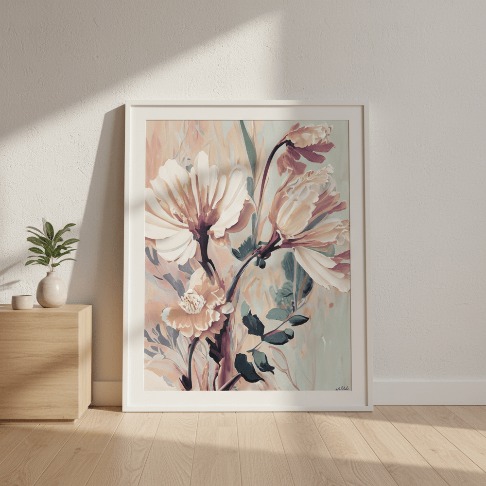 Florals by Inkheart Designs wall - art - picture - poster