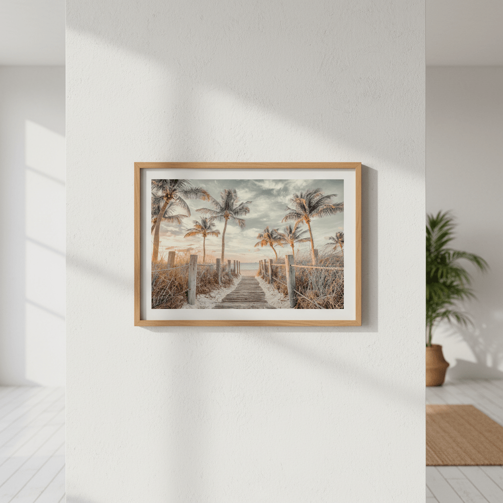 Florida Keys Beach Landscape Photograph wall - art - picture - poster