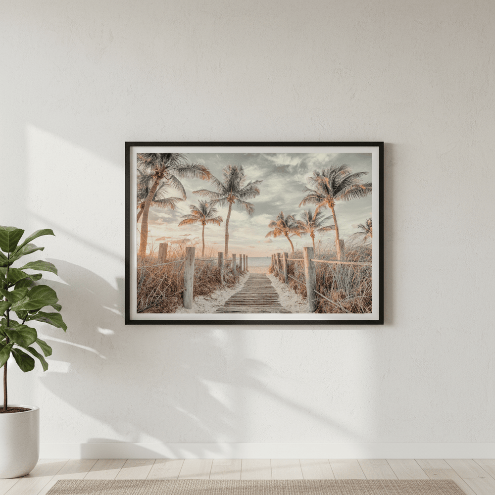 Florida Keys Beach Landscape Photograph wall - art - picture - poster