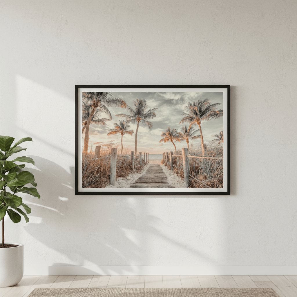 Florida Keys Beach Landscape Photograph wall - art - picture - poster
