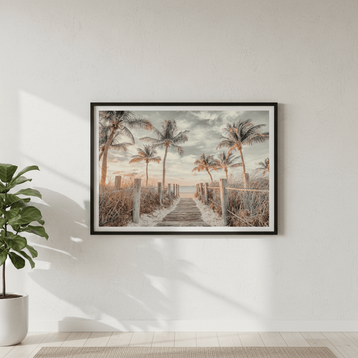 Florida Keys Beach Landscape Photograph wall - art - picture - poster