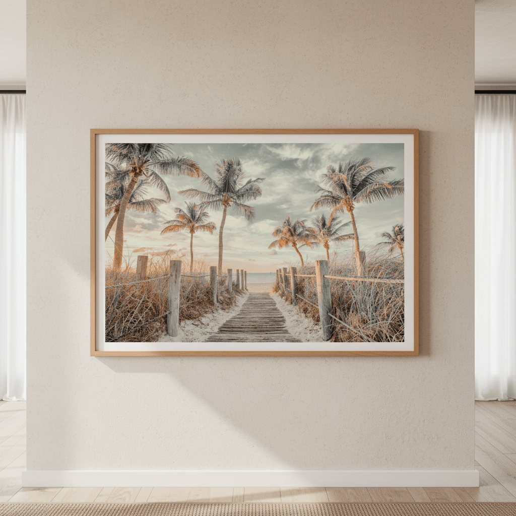 Florida Keys Beach Landscape Photograph wall - art - picture - poster