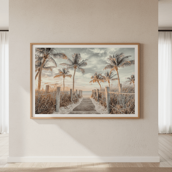 Florida Keys Beach Landscape Photograph