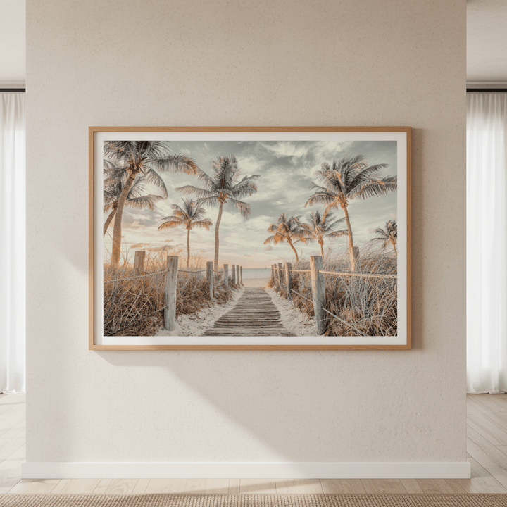 Florida Keys Beach Landscape Photograph wall - art - picture - poster
