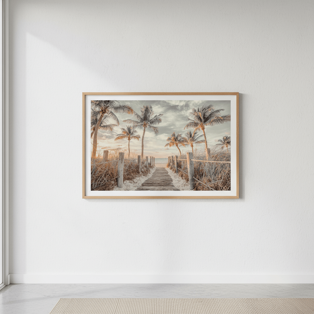 Florida Keys Beach Landscape Photograph wall - art - picture - poster